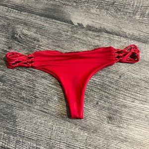 San Lorenzo Super Cheeky Bikini Bottom with Side Details
